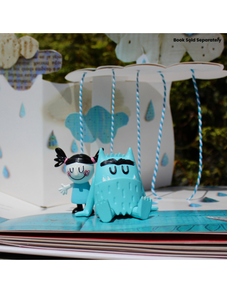 Figurine Tristesse tirée du livre La Couleur des Émotions