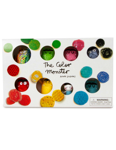 Coffret 8 Figurines Monstres des Émotions - Idéal pour l'Apprentissage Émotionnel des Enfants | lesminis.fr