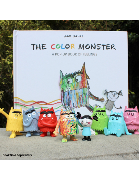 Coffret 8 Figurines Monstres des Émotions - Idéal pour l'Apprentissage Émotionnel des Enfants | lesminis.fr