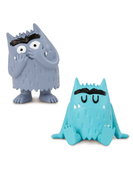 Coffret 4 figurines Le Monstre des Couleurs inspiré du livre La Couleur des Émotions