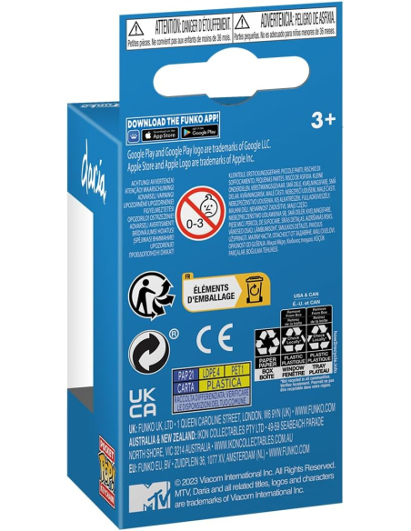 Porte-clés Funko Pop Jodie Landon – Daria | LesMinis