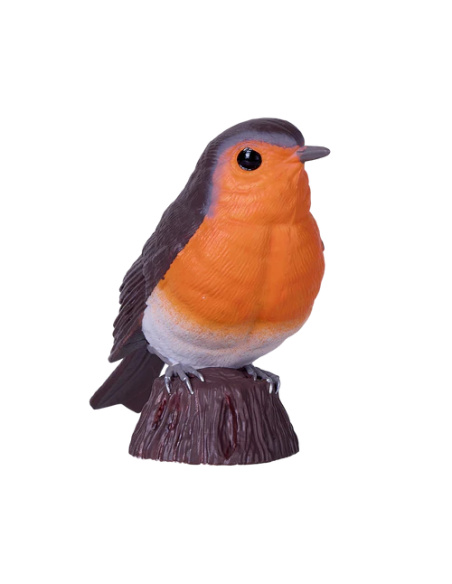 Figurine Rouge-gorge – Mojo – Oiseau réaliste Erithacus rubecula