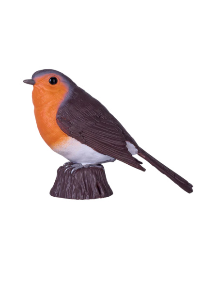Figurine Rouge-gorge – Mojo – Oiseau réaliste Erithacus rubecula