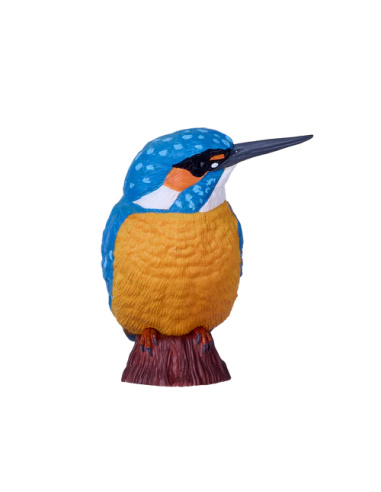 Figurine Martin-pêcheur – Mojo – Oiseau des rivières Alcedo atthis