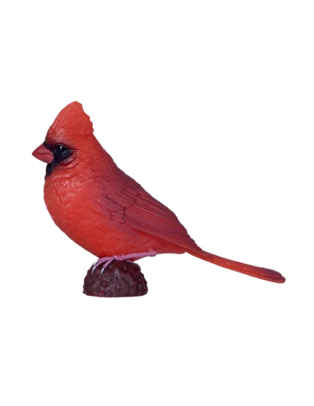Figurine Cardinal rouge – Mojo – Oiseau nord-américain réaliste