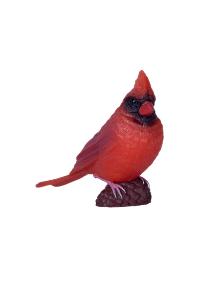 Figurine Cardinal rouge – Mojo – Oiseau nord-américain réaliste