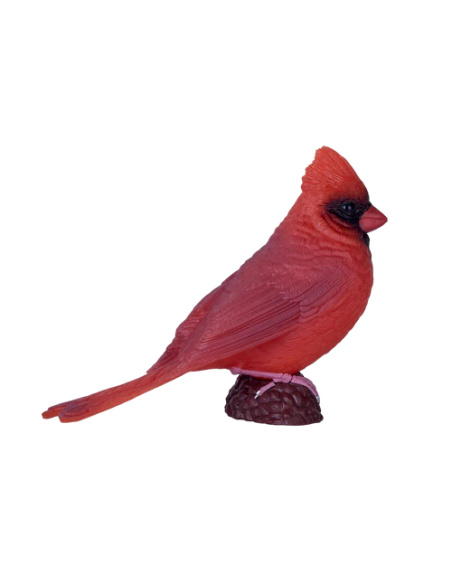 Figurine Cardinal rouge – Mojo – Oiseau nord-américain réaliste