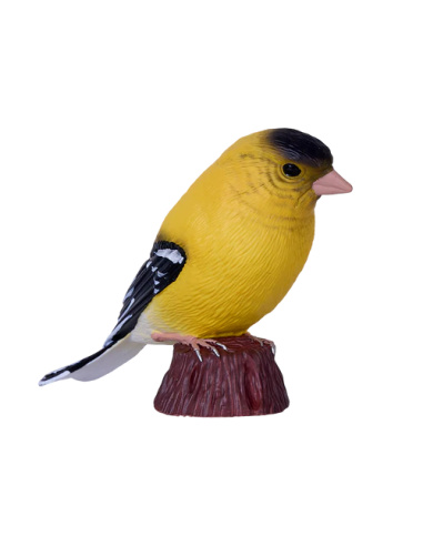 Figurine Chardonneret jaune – Mojo – Spinus tristis réaliste