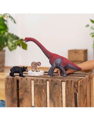 Macaque Japonais Figurine Schleich | Primate Neiges