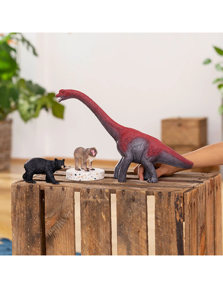 Macaque Japonais Figurine Schleich | Primate Neiges