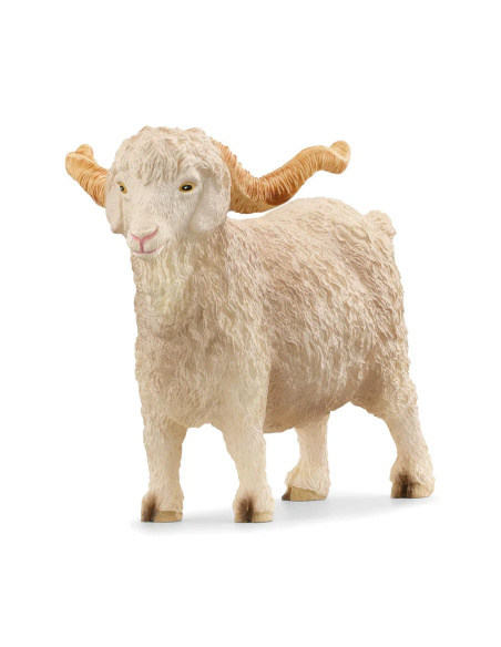 Bouc Angora Figurine Schleich | Chèvre Poils Longs