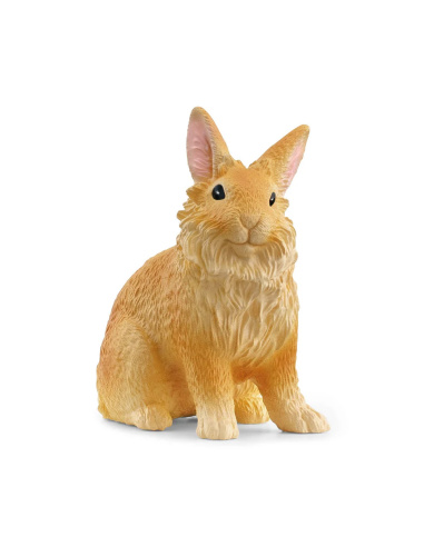 Lapin Tête de Lion Figurine Schleich | Lapin Nain