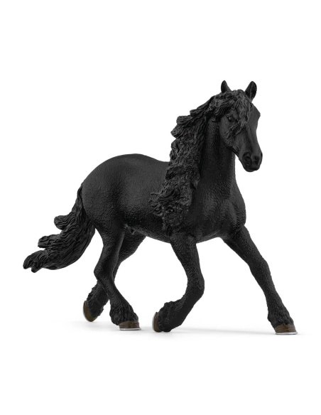 Étalon Frison Figurine Schleich | Reproducteur Noir