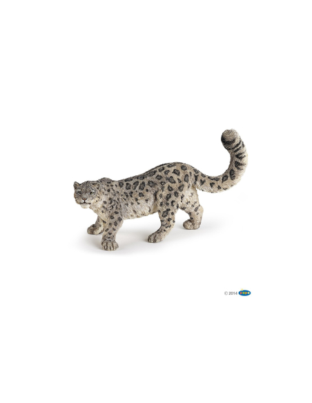 Léopard des Neiges Figurine Papo | Panthère Montagne