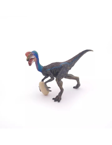 Oviraptor Bleu Figurine Papo 55059 | Dinosaure à Crête du Gobi