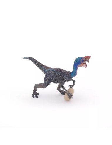 Oviraptor Bleu Figurine Papo 55059 | Dinosaure à Crête du Gobi