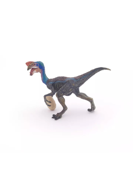 Oviraptor Bleu Figurine Papo 55059 | Dinosaure à Crête du Gobi