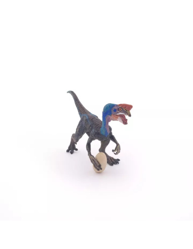 Oviraptor Bleu Figurine Papo 55059 | Dinosaure à Crête du Gobi