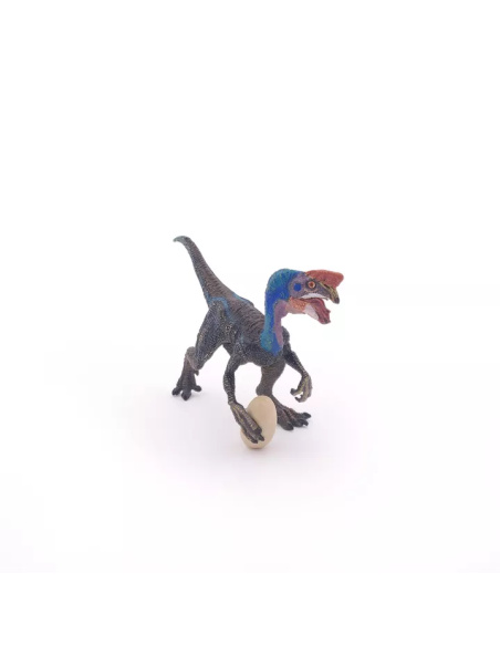 Oviraptor Bleu Figurine Papo 55059 | Dinosaure à Crête du Gobi