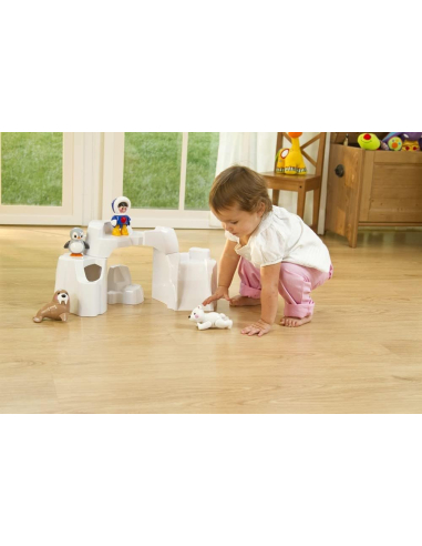 Set Iceberg Tolo First Friends - Animaux Polaires Banquise 8 Pièces