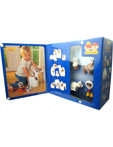 Set Iceberg Tolo First Friends - Animaux Polaires Banquise 8 Pièces