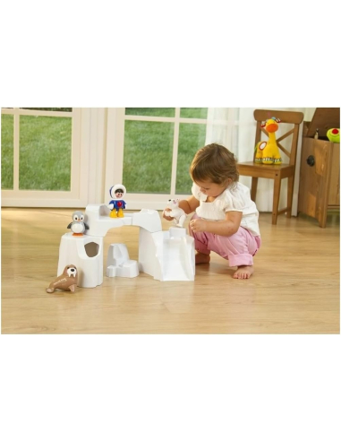 Set Iceberg Tolo First Friends - Animaux Polaires Banquise 8 Pièces