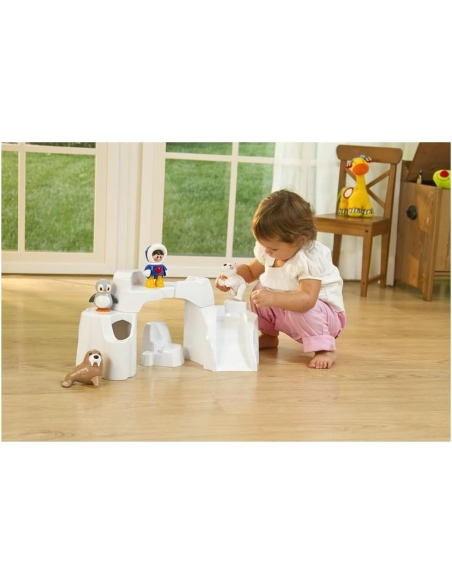 Set Iceberg Tolo First Friends - Animaux Polaires Banquise 8 Pièces