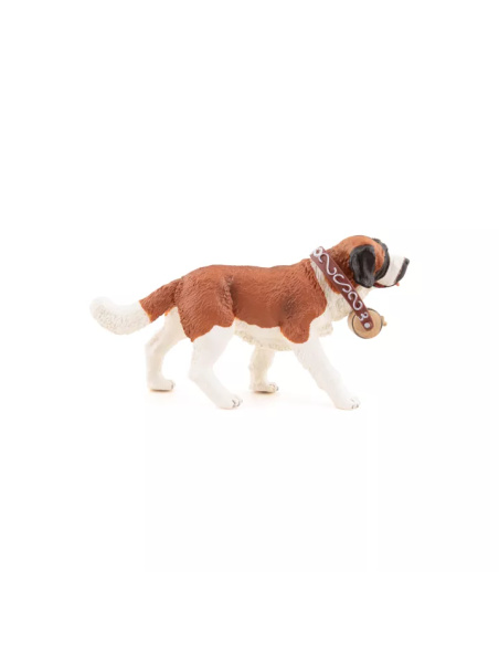 Saint-Bernard Papo 54009 - Figurine Chien de Sauvetage Alpin | Géant des Neiges