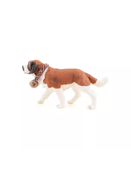 Saint-Bernard Papo 54009 - Figurine Chien de Sauvetage Alpin | Géant des Neiges
