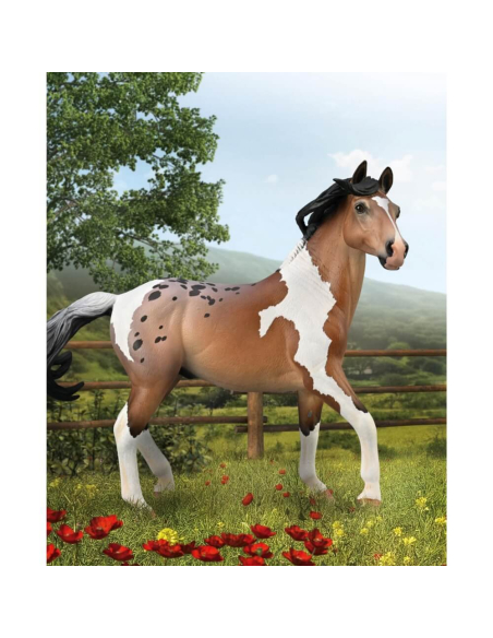 Étalon Mustang Bay Pintaloosa Figurine cheval CollectA 88978