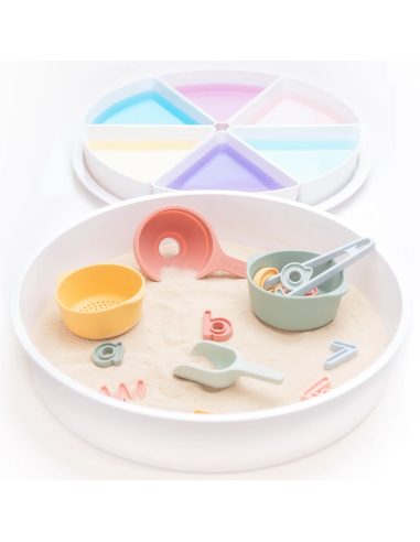 PlayTRAY – Bac sensoriel avec couvercle | Inspire My Play