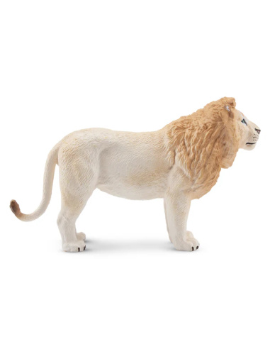 Figurine lion blanc ToyMany