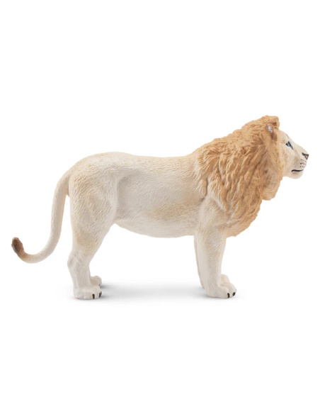 Figurine lion blanc ToyMany