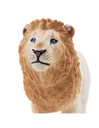 Figurine lion blanc ToyMany
