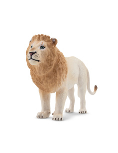 Figurine lion blanc ToyMany