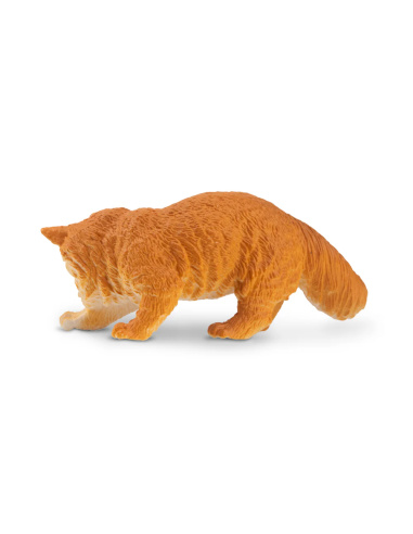 Figurine chat des forêts norvégiennes roux Toymany