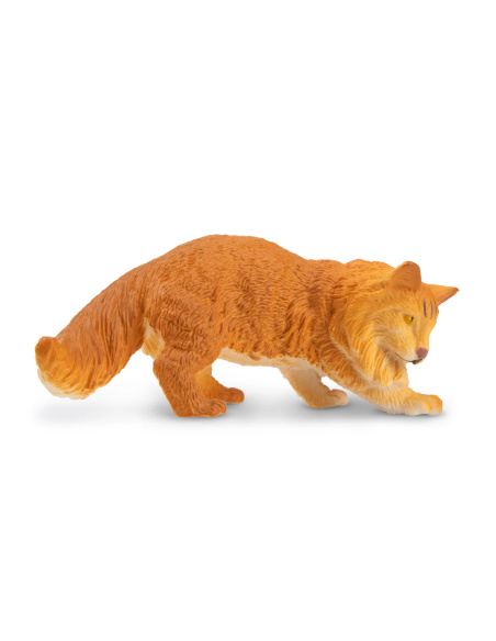 Figurine chat des forêts norvégiennes roux Toymany