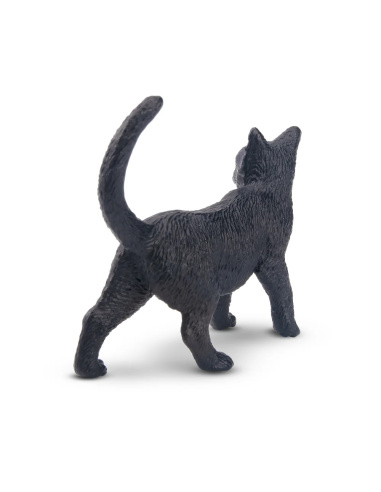 Figurine chat noir en marche Toymany