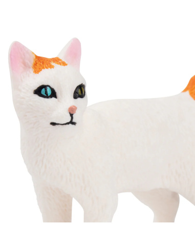 Figurine chat Bobtail japonais (en marche) ToyMany