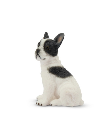 Figurine chiot Bouledogue français assis Toymany