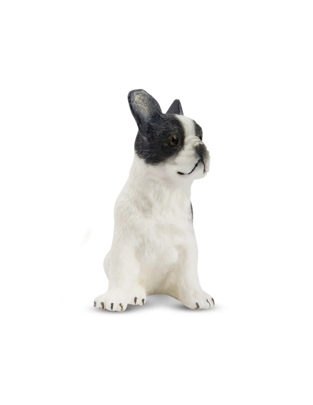 Figurine chiot Bouledogue français assis Toymany