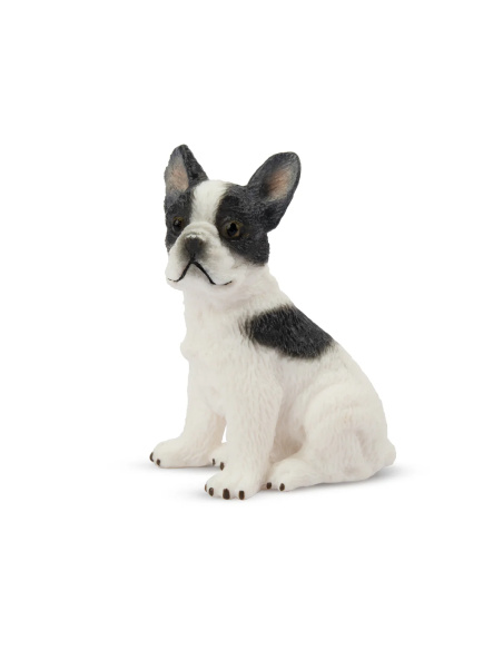 Figurine chiot Bouledogue français assis Toymany