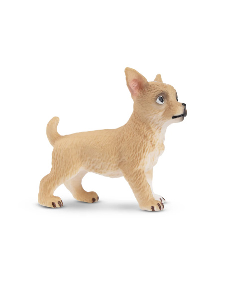Figurine chiot Chihuahua fauve debout Toymany