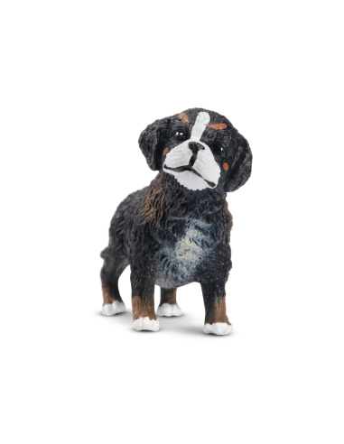 Figurine chiot Bouvier bernois debout Toymany