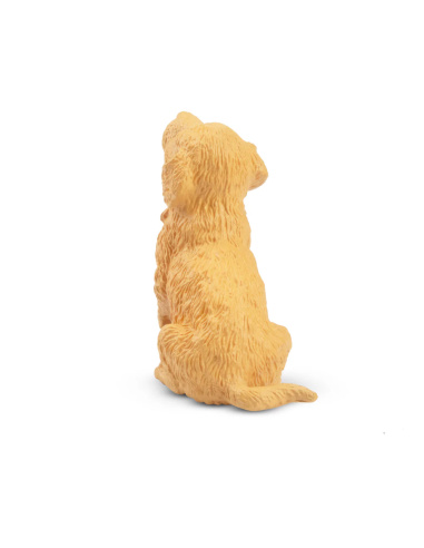 Figurine chiot Golden Retriever assis Toymany