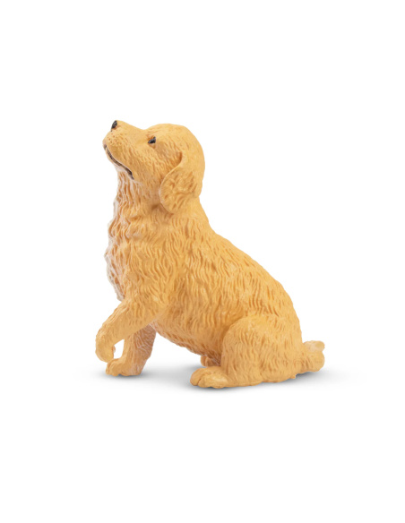 Figurine chiot Golden Retriever assis Toymany