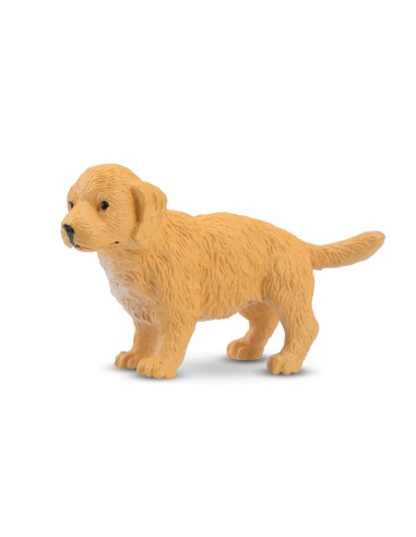 Figurine chiot Golden Retriever debout Toymany