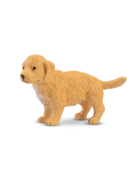 Figurine chiot Golden Retriever debout Toymany