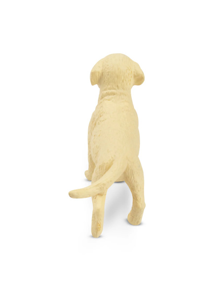 Figurine chiot Boxer blanc debout Toymany