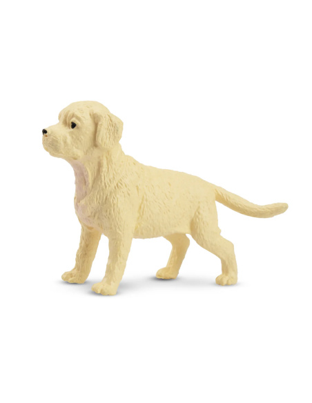 Figurine chiot Boxer blanc debout Toymany